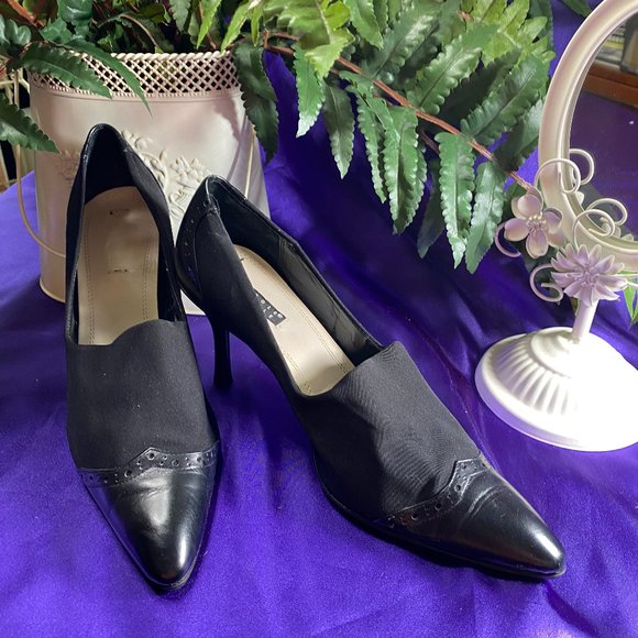 Carole Little Shoes - 📌Carole Little Elegant Pointed Toe Leather Pumps